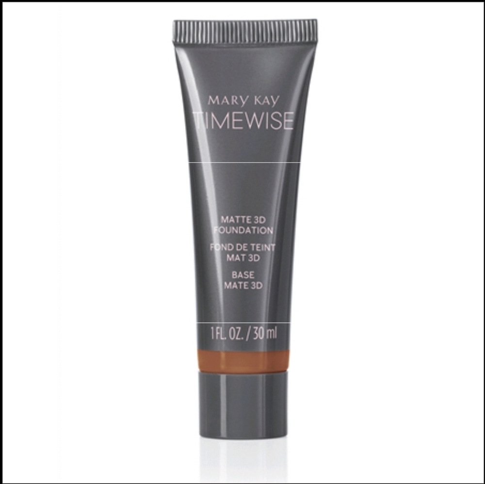 Mary Kay Timewise Matte 3D Foundation Combination Oily skin W150 Bronze 3 NEW